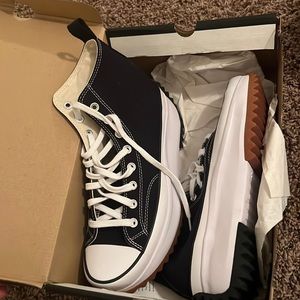 Brand new platform high top converse
